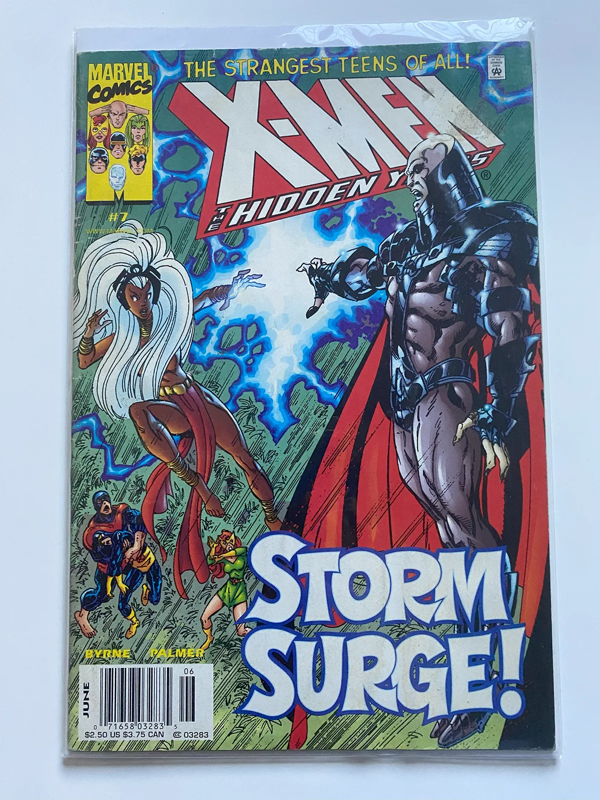X-Men Nº7 the hidden years Storm surge - Inglés